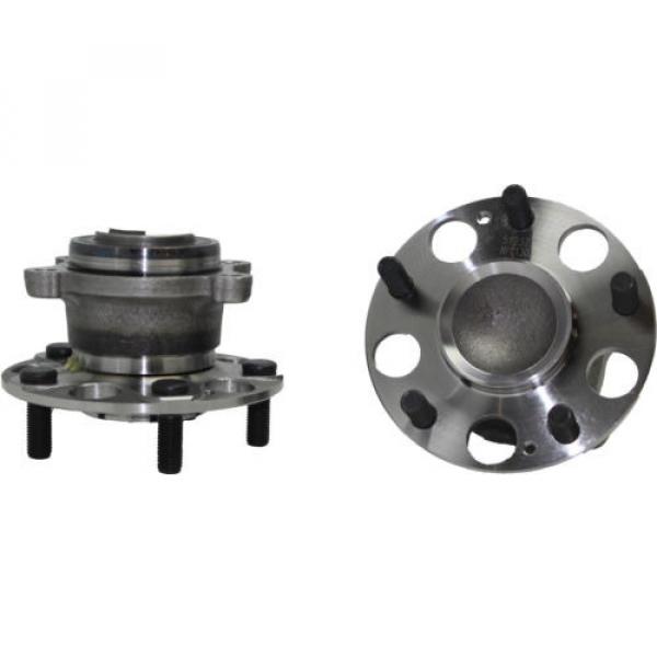 Pair: 2 New REAR 2005-07 Accord HYBRID ABS Wheel Hub and Bearing Assembly #4 image