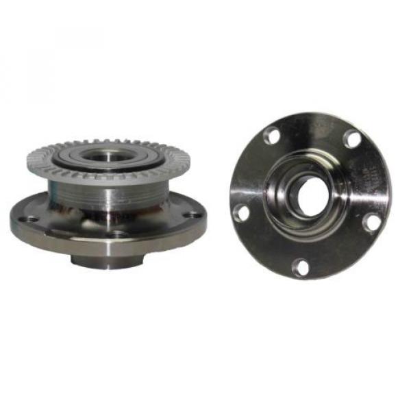 Both (2) Rear Complete Wheel Hub &amp; Bearing Assembly for 2002-09 Audi A4 ABS #4 image