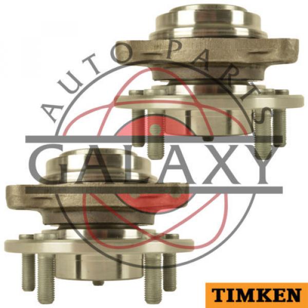 Timken Pair Rear Wheel Bearing Hub Assembly Fits Chevrolet Corvette 84-96 #1 image