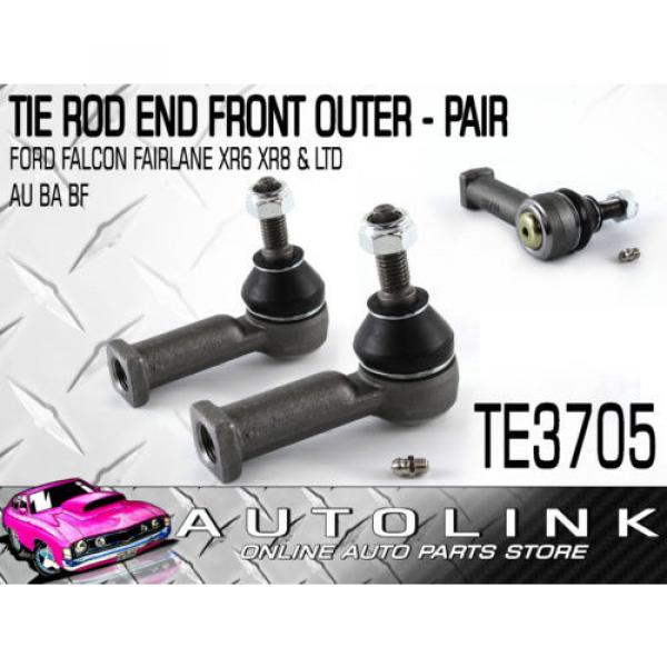 TIE ROD END FRONT OUTER SUITS FORD FALCON AU BA BF XR6 XR8 x2 #1 image