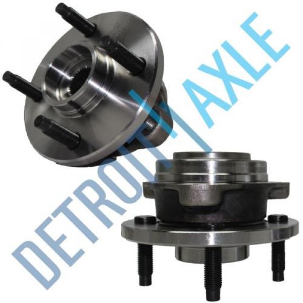 Pair (2) NEW Front Driver and Passenger Wheel Hub and Bearing Assembly w/o ABS #1 image