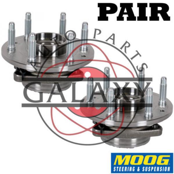 Moog New Front Wheel  Hub Bearing Pair For Escalade Tahoe Yukon Silverado #1 image