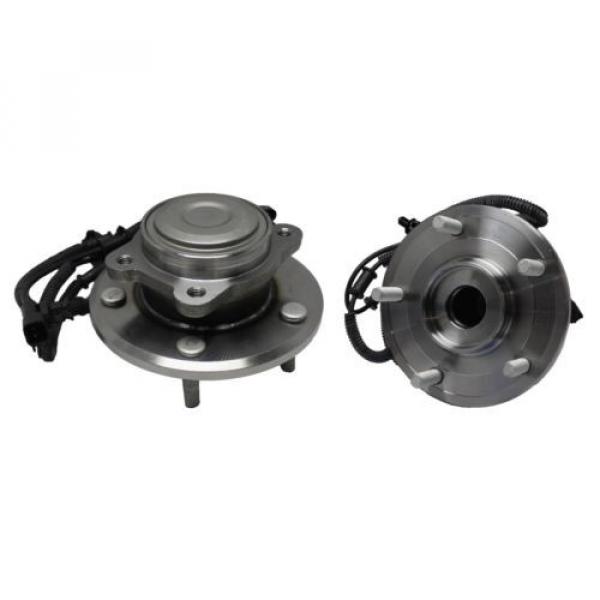 Pair: 2 New REAR Dodge Mini Van Chrysler ABS Wheel Hub and Bearing Assembly #4 image