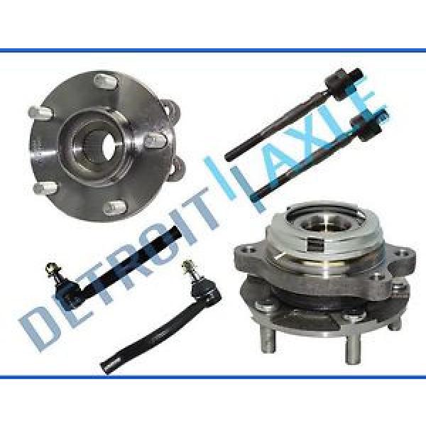 New 6pc Front Wheel Hub &amp; Bearing Assembly Suspension Kit - 2.5L Engine ONLY #1 image