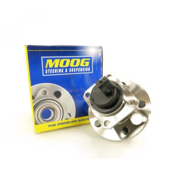 NEW Moog Wheel Bearing &amp; Hub Assembly Rear 512003 Chevy Buick Cadillac 1991-2010 #1 image