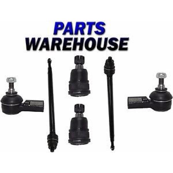 6 Pcs Inner &amp; Outer Tie Rod Ends Lower Ball Joint Driver &amp; Passenger Side #1 image