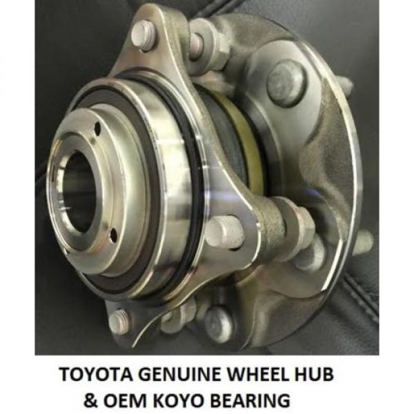 (OEM) Front Wheel Hub Bearing Assembly for TOYOTA 4RUNNER (2WD 2X4) 2003-2014 #1 image