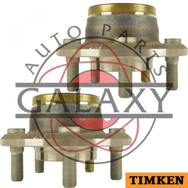 Timken Pair Front Wheel Bearing Hub Assembly Chrysler 300 05-14 Charger 06-14 #1 image