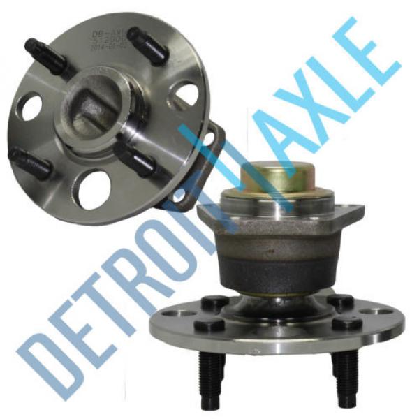 Pair (2) New REAR 4 Lugs Wheel Hub &amp; Bearing Assembly for 1991-02 SATURN S-Class #1 image