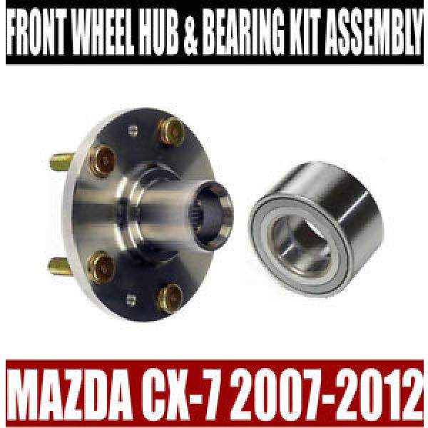 Mazda CX-7 Front Wheel Hub And Bearing Kit Assembly 2007-2012 #1 image