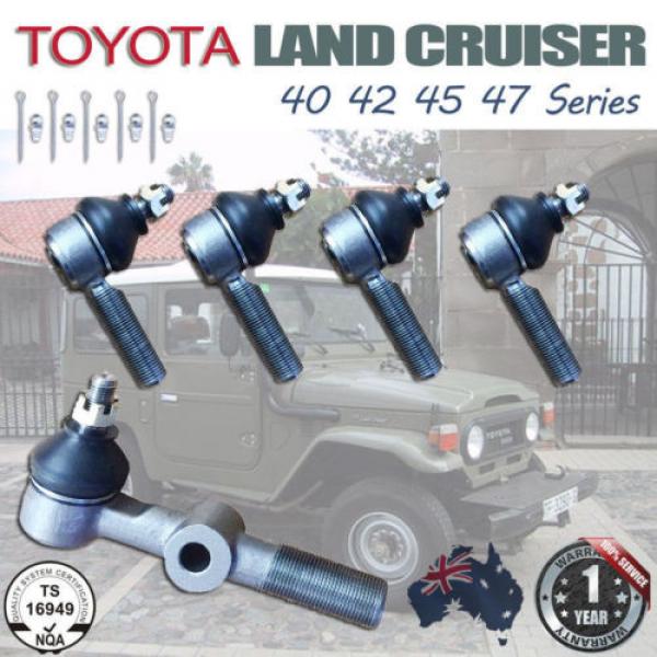 Toyota Landcruiser BJ40 BJ42 FJ40 FJ45 HJ45 HJ47 Tie Rod End Relay Kit  LH 4x4 #1 image