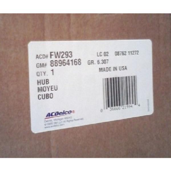 ACDelco GM Original Equipment FW293 Wheel Bearing and Hub Assembly 88964168 #3 image