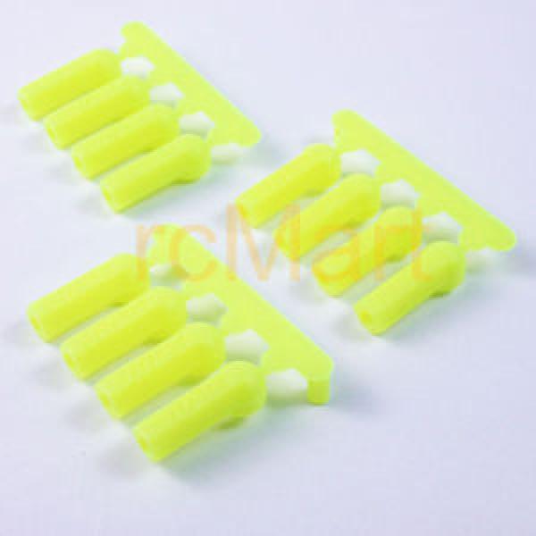 RPM Heavy Duty Rod Ends 12pcs 4-40 Yellow For Losi Associated 1:10 RC Car #73377 #1 image