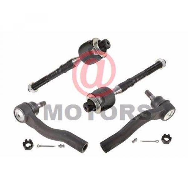 Steering Parts Front Inner &amp; Outer R&amp;L Tie Rod Ends Fits Mercury Milan New #1 image