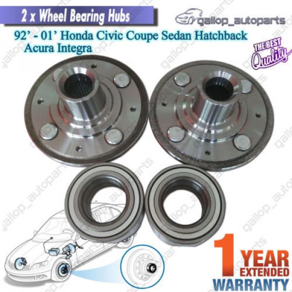 HONDA  ACURA CIVIC FRONT WHEEL HUB AND BEARING ASSEMBLY KIT LX EX   92-00 #1 image