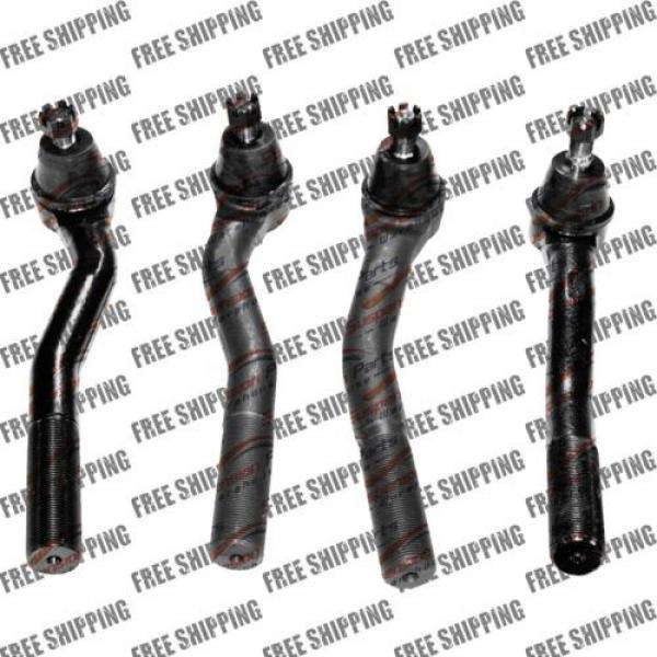 99-04 Jeep Grand Cherokee Front New Steering Kit Outer Tie Rod End Drag Link #1 image