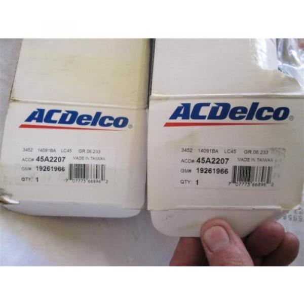 AC Delco 45A2207 Steering Tie Rod Ends Set of 2 GM 19261966 05-10 Dodge Chrysler #2 image