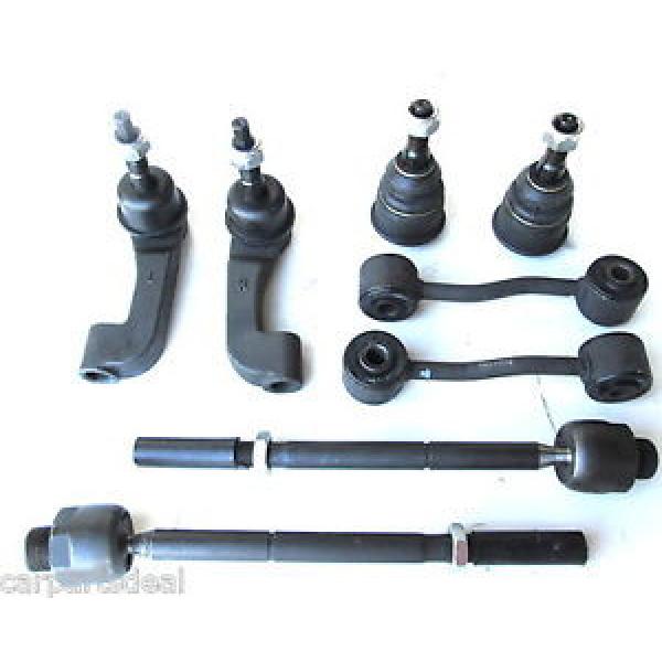 Jeep Liberty 2002-2004 Tie Rod End Front Outer Inner &amp; Sway Bar &amp; Ball Joint 8Pc #1 image