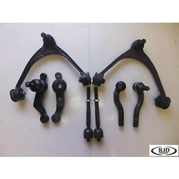 2 Upper Control Arms 2 Inner 2 Outer Tie Rod Ends 2 Lower Ball Joints #1 image