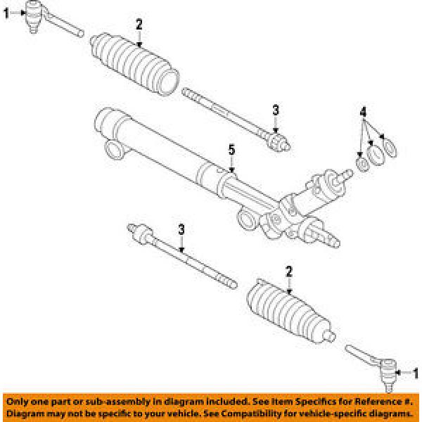 GM OEM Steering Gear-Inner Tie Rod End 26095474 #1 image