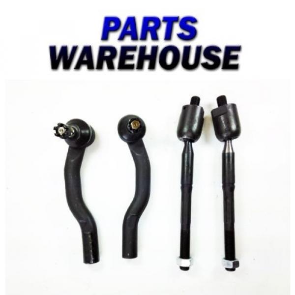 4 Piece Brand New Kit Tie Rod Ends For Toyota Camry Lexus ES330 2 Year Warranty #1 image