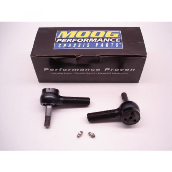 2 NEW NASCAR MOOG MP2001 LOW FRICTION 3/4&#034; TIE ROD ENDS RIGHT HAND THREAD $175+ #1 image