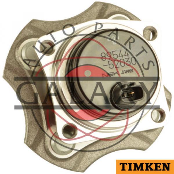 Timken Pair Rear Wheel Bearing Hub Assembly Fits Toyota Prius 2001-2003 #3 image