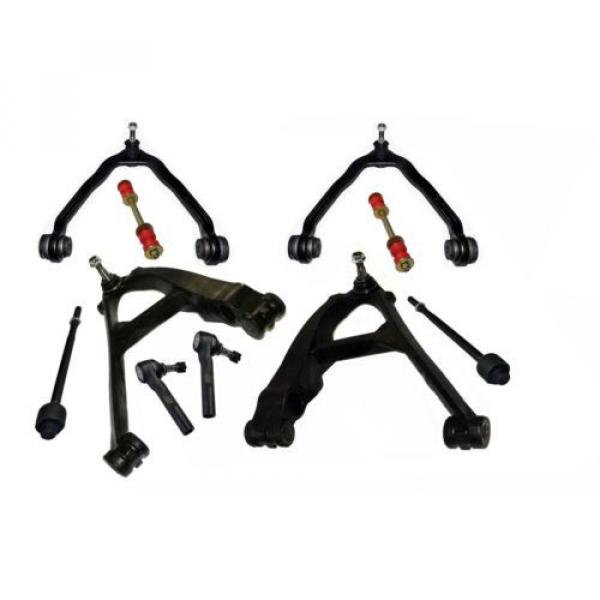 AWD Chevrolet Express 1500 2500 Control Arms Tie Rod Ends Stabilizer Link Kit #1 image