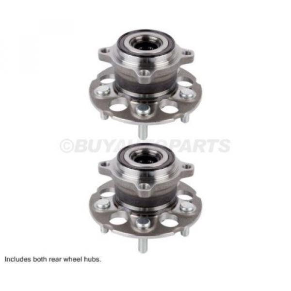 Pair New Rear Left &amp; Right Wheel Hub Bearing Assembly Fits Honda And Acura #1 image