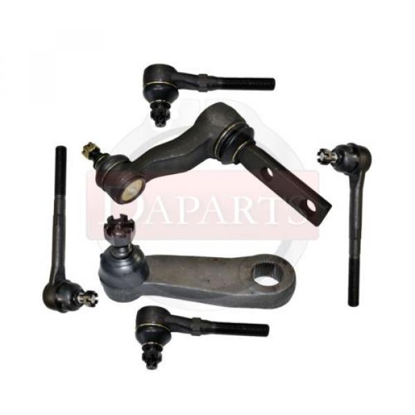 FORD F-250 RWD Front Steering Kit Tie Rod Ends Pitman Arm Idler Arm K8739 K8700 #1 image