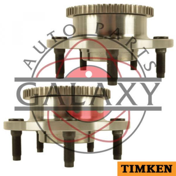 Timken Pair Front Wheel Bearing Hub Assembly Fits Dodge Ram 1500 2000-2001 #1 image