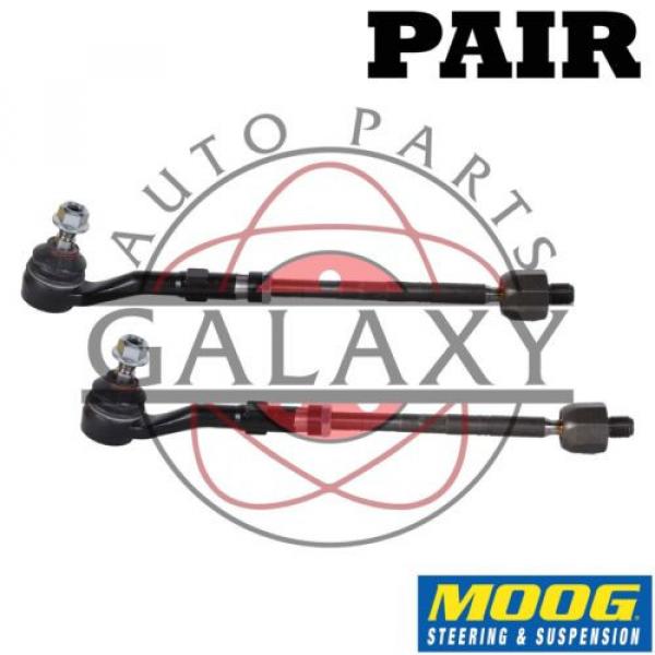 Moog New Front Tie Rod End Assembly Pair For BMW 525 528 530 535 xDrive #1 image