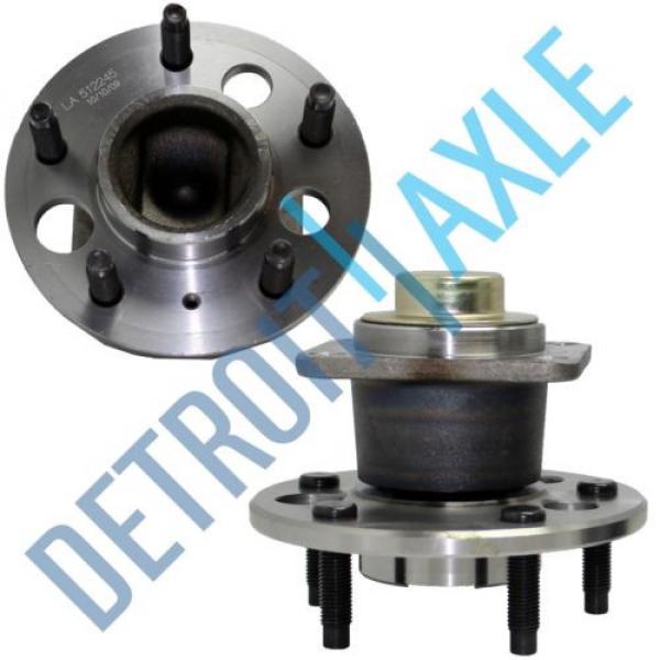 Pair: 2 New REAR 2008 Chevrolet Impala 5 Bolt FWD Wheel Hub and Bearing Assembly #1 image