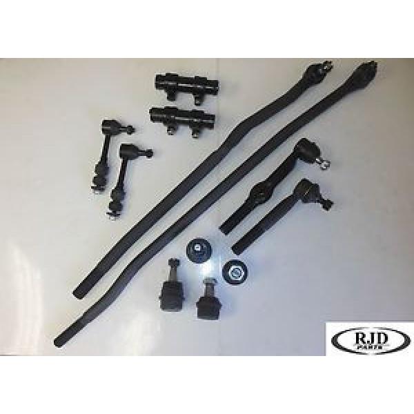 2 Center Links 2 Tie Rod Ends 2 Adj. Sleeves Ball Joints Sway Bar Link Kit NEW #1 image