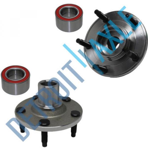 Pair (2) NEW Front Wheel Hub and Bearing Assembly for Ford Mercury Mazda #1 image