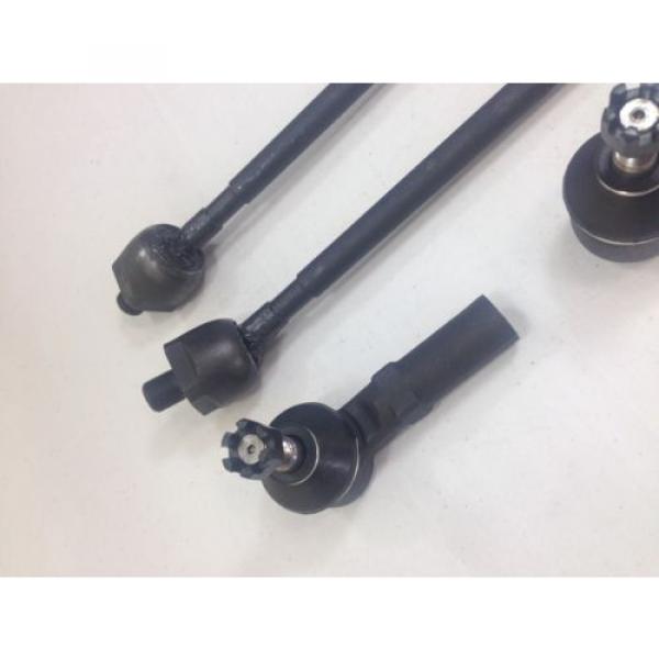 4 Piece Kit Includes Front Inner and Outer Tie Rod Ends  2 YEAR WARRANTY #2 image