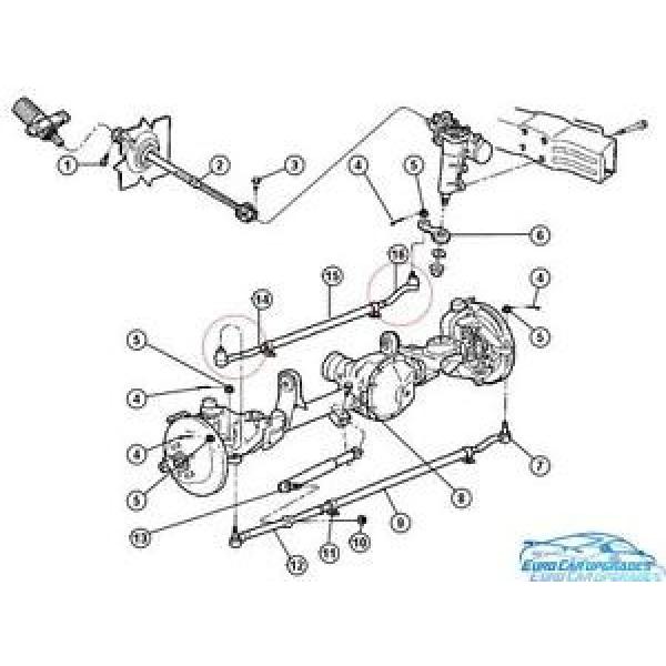 Jeep Grand Cherokee WG WJ Steering Track Rod End Left 52088512 #1 image