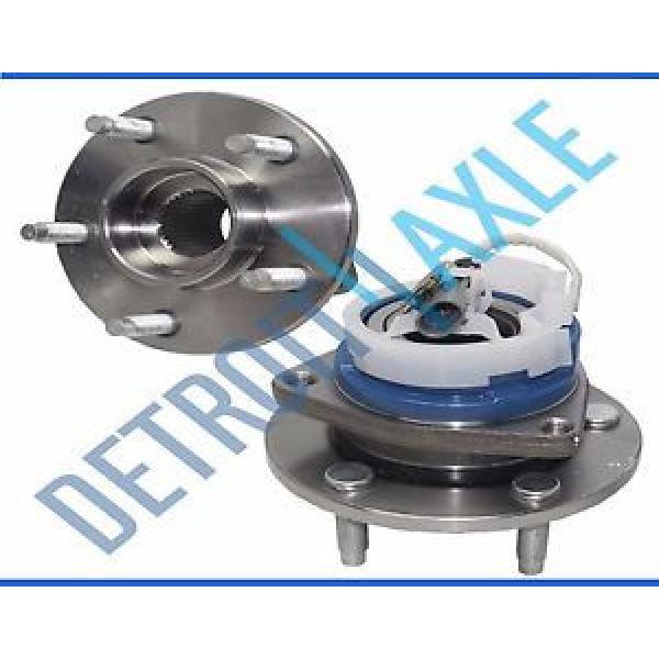 Pair (2) New Front Driver and Passenger ABS Wheel Hub and Bearing Assembly Set #1 image