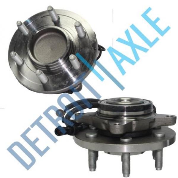 Pair 2 NEW Front Left &amp; Right Wheel Hub And Bearing Assembly, Ford Lincoln 2WD #1 image