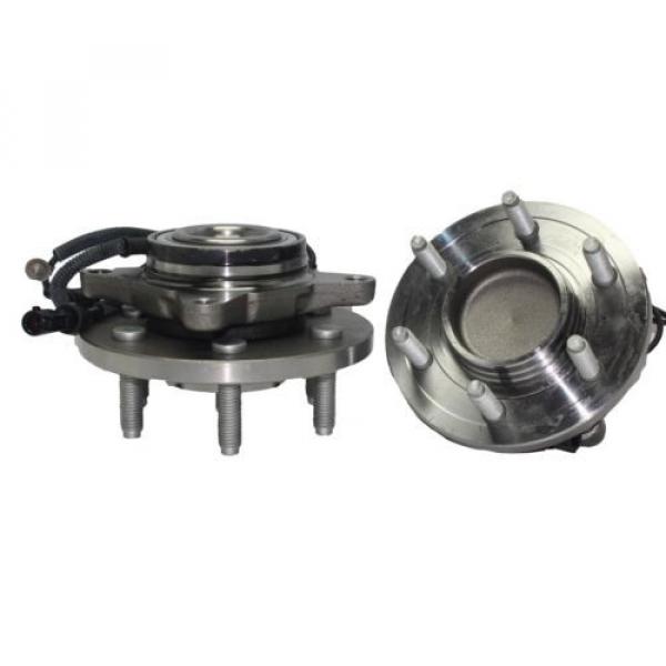 Pair 2 NEW Front Left &amp; Right Wheel Hub And Bearing Assembly, Ford Lincoln 2WD #2 image