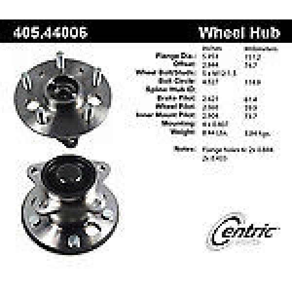 BRAND NEW 405.44006E CTEK WHEEL BEARING &amp; HUB ASSEMBLY FITS 02-04 TOYOTA CAMRY #1 image