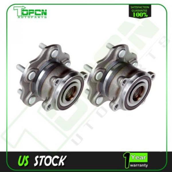 2 Rear Left And Right Wheel Hub Bearing Assembly Fits Nissan Maxima For Altima #1 image