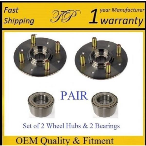 2010-2013 HONDA INSIGHT FRONT Wheel Hub &amp; Bearing Kit Assembly (PAIR) #1 image