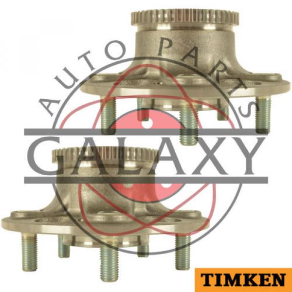 Timken Pair Rear Wheel Bearing Hub Assembly Fits Acura RSX 02-06 Civic 04-05 #1 image