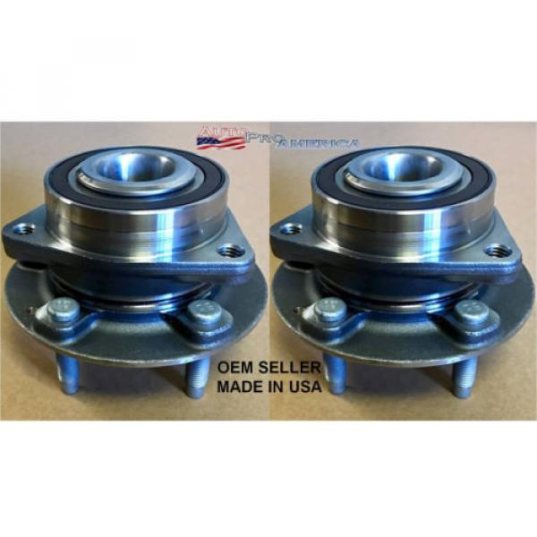 2 PCS OEM GM Wheel Bearing and Hub Assembly Front/Rear BR930777 (5 STUD) #1 image