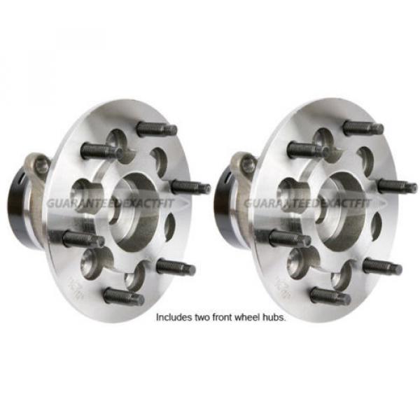 Pair New Front Left &amp; Right Wheel Hub Bearing Assembly For Chevy GMC And Isuzu #1 image