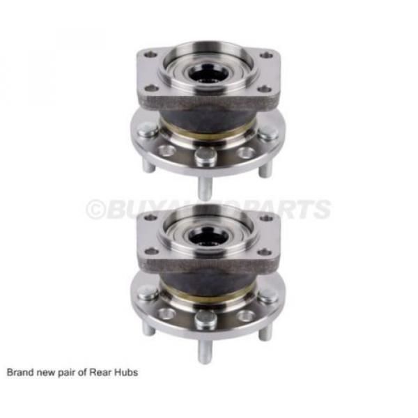 Pair New Rear Left &amp; Right Wheel Hub Bearing Assembly For Jaguar X-Type AWD #1 image