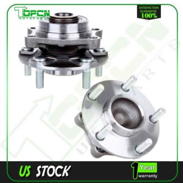 Both Of 2 New Premium Front Wheel Hub Bearing Assembly For G35 &amp; 350Z W/ABS #1 image