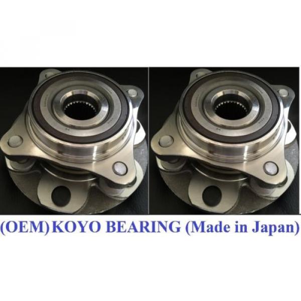 Front Wheel Hub &amp; KOYO Bearing Assembly for LEXUS GX470 (4WD) 2003-2009 (PAIR) #1 image