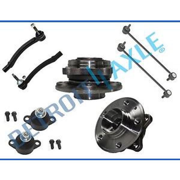 New 8pc Front Complete Wheel Hub &amp; Bearing Suspension Kit for Volvo V70 S80 S60 #1 image